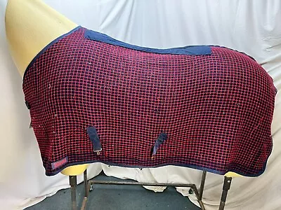 Used 6'3 Wessex Waffle Cooler Horse Rug #G718 • £12.99