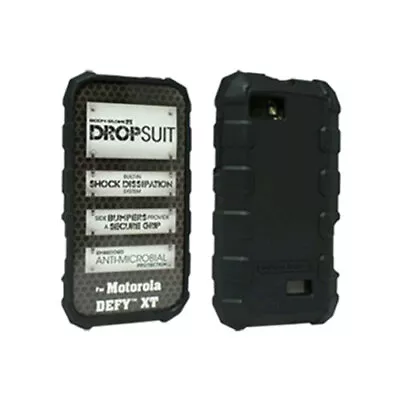 Body Glove DropSuit Rugged Case For Motorola Defy XT556 - Black • $8.49