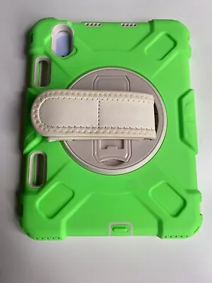 Case For IPad Mini 6 Case Cover Rugged Heavy Duty Neon Green Cover Pencil Holder • £3.25