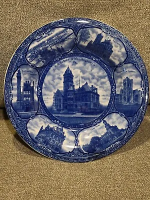 Rowland & Marsellus Souvenir Plate - Souvenir Of Williamsport PA • $28