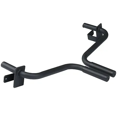 50mm Power Cage Dip Bar Add On Dipping Attachment Station Gym Handles Tricep  • £19.99