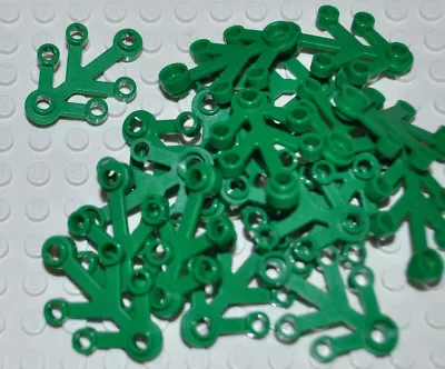 Lego Parts - 20x Green Plant Leaves 2423/for Tree/bush Foliage/4x3 Garden Cover • $8.35