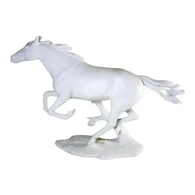 Kaiser White Bisque Porcelain Racing Horse Figurine By G. Bachman • $328