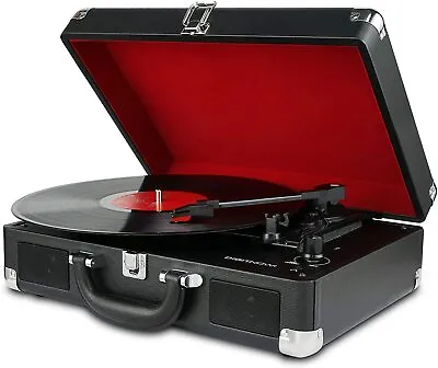 $79.99 • Buy Turntable Record Player 3speeds With Built-in Stereo Speakers, USB / RCA Output