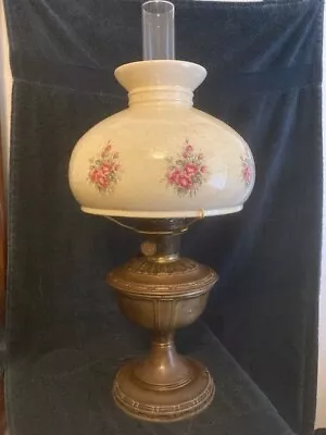 VTG Aladdin Kerosene Lamp Model 8 Bronze Ornate1919-1920 • $195