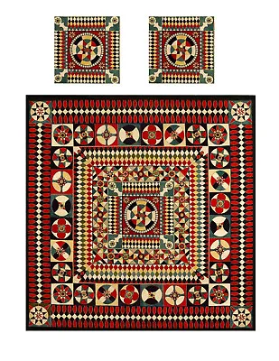 Miniature Dollhouse Soldiers Quilt Top Computer Printed Fabric  • $9.88