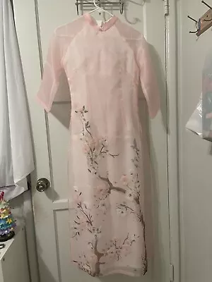 Áo Dài Ao Dai Vietnamese Traditional Dress • $30