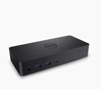 4K DELL D6000 USB-C & USB 3.0 Universal Docking Station Extend 3 Displays +Power • $199