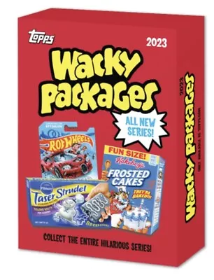 $3.99 • Buy 2023 Topps Wacky Packages All-New Series Complete Your Set  U Pick