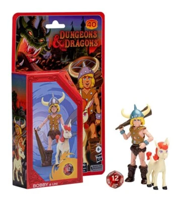 £23.99 • Buy Dungeons & Dragons Cartoon Classics 6-Inch-Scale Bobby & Uni Action Figure