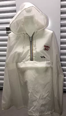 Vintage Aspen Perce Snow Rain Jacket Large 1/2 Zip Zippered Front Pouch Hoodie • $50