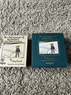 The Adventures Of Rupert Mary Tourtel  Reproduction Limited Ed Excellent 4 Books • £15