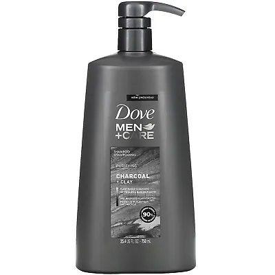 Men + Care Shampoo Purifying Charcoal + Clay 25.4 Fl Oz (750 Ml) • $14.82