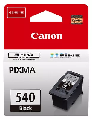 Canon PG540 Black Ink Cartridge For PIXMA MG3150 MG3250 MG3650 MG4150 MG4250 • £23.09