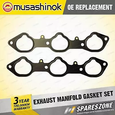 Exhaust Manifold Gasket Set For Holden Rodeo RA TF Frontera MX Jackaroo V6 24v • $47.95