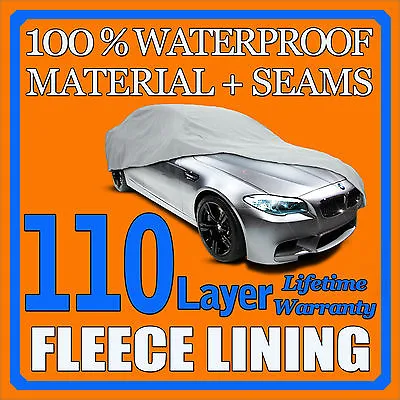 110 Layer Car Cover Outdoor Waterproof Scratchproof Breathable 60 70 80 90 100 E • $58.95