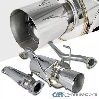 Catback Exhaust Fits 2002-2005 Honda Civic 3dr Si EP3 Muffler System 02-05 • $121.46