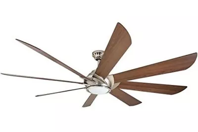 Harbor Breeze Hydra 70  Indoor Ceiling Fan With Light & Remote Control - Brushed • $259.99