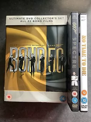 James Bond 007 - Bond 50 Ultimate 25 Films (inc. Skyfall/Spectre/No Time To Die) • £22.99