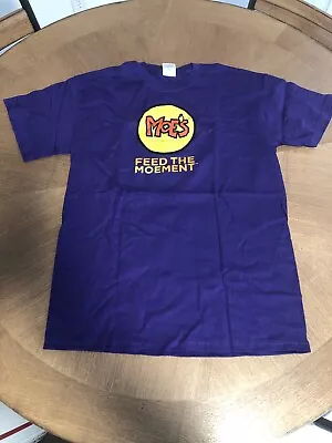 PA6- Purple Moe’s Southwest Grill Sz. Medium Feed The Moement T-shirt • $10.99