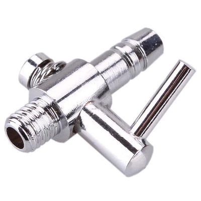 £2.84 • Buy 2 Pcs Thread Stainless Steel  Aquarium Air Flow Distributor Lever Control Valve