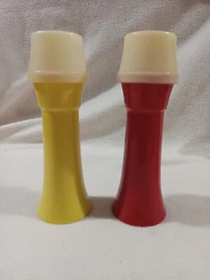 Vintage Tupperware Catchup & Mustard Pump Picnic Party Ketchup • $9.99