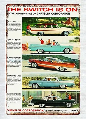 1957 Garage All Makes Car Auto Metal Tin Sign Wall Art Posters And Prints • $18.97