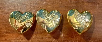 Collectible Variety Club Dove Gold Heart Pin Badge - 1997 (Single) • £2