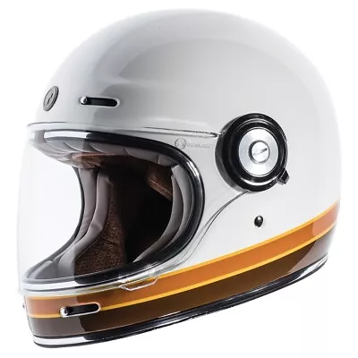 Torc T1 Retro Style Full Face Motorcycle Helmet Vintage Look DOT Approved Size M • $179.99