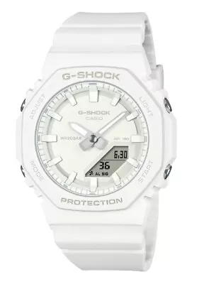 NEW Casio G-Shock GMAS21007A Slim Compact Octagonal Bezel White Watch • $90