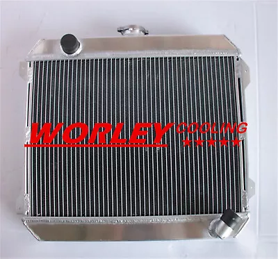 Aluminum Radiator For DATSUN 610 200B 620 L20B 2.0 L4 Engine 76-79 ANGLE OUTLET • $155