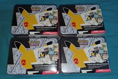 Pokemon TCG Celebrations 25th Anniversary Collectors Chest X4 NEW/SEALED • £180