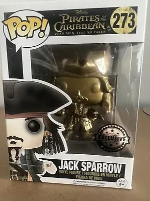 Funko POP! Jack Sparrow #273 (gold) • £24.26