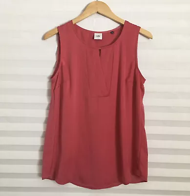 CAbi Sleeveless Tank Top Blouse Size S Peony Career Style 5541 • $14.99