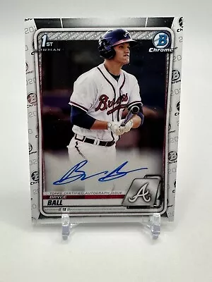 2020 Bowman Chrome Bryce Ball Auto Autograph #CPA-BBA • $6