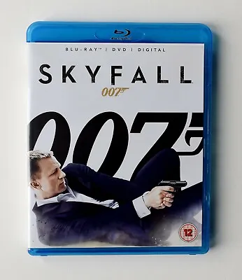 Skyfall James Bond Bluray Film Action Adventure 007 Daniel Craig • £1.99