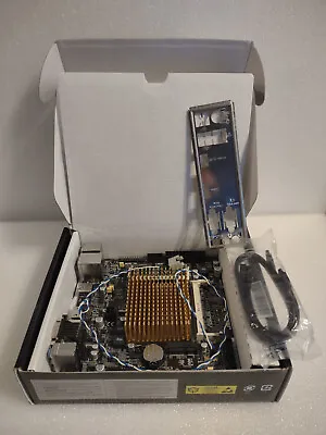 New Open Box MotherBoard ASUS J1800i-C MITX Motherboard Passively Cooled CPU  • $60