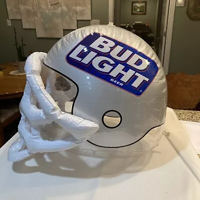 Bud Light Helmet 1993 Inflatable 19” Tall X 23” Wide • $4.99