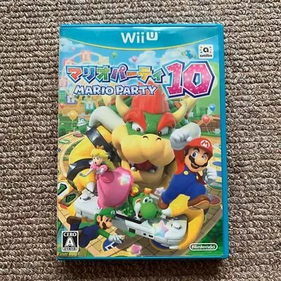 MARIO PARTY 10 Nintendo WII U JAPANESE • $39.36