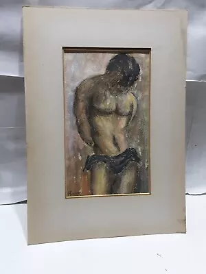 Outstanding Vintage Old Mcm Original Pastel/watercolor Painting • $20