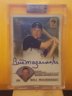 2003 Topps Retired Uncirculated Bill Mazeroski Autograph NM+ • $32.39