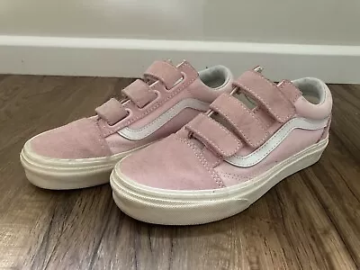 VANS Womens Pink Size 5.5 Casual Shoes 35.0 EUR 22cms Sneakers • $16