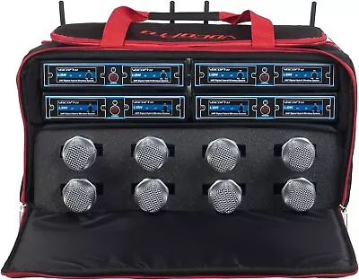 VOCOPRO UDH-CHOIR-8-MIB Eight Channel Wireless Handheld Microphone System In... • $699