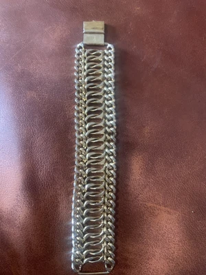 £5 • Buy Vintage Coro Bracelet Costume Jewellery Gold Colour Metal