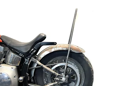 $127.79 • Buy 25 Inch Rigid Sissy Bar Chrome Fits Harley-Davidson