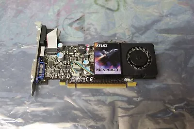 MSI N220 GT Nvidia Geforce GT 220 1 GB GDDR3 Video Card GPU DVI HDMI VGA • $14.99