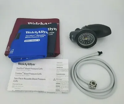 Welch Allyn DS58 Sphygmomanometer Aneroid Family Practice Kit Cuffs & Gauge • $179