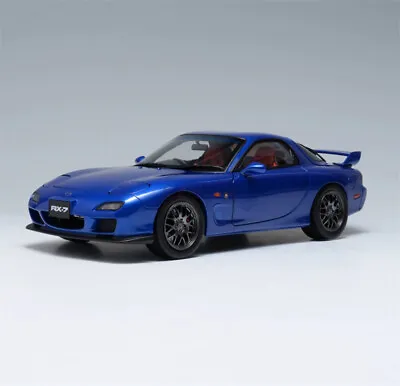 For POLAR MASTER For Mazda For RX7 For SPIRIT R Blue With Engine 1:18 Car Model • $685.83
