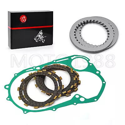 $45.98 • Buy Clutch Friction Plates Kit & Gasket For YAMAHA V-STAR 1100 XVS1100 1999-2009 NEW