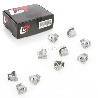 10x Battery Box Mount Mounting Clips Metal Clips For VW T4 96-03 • $14.37